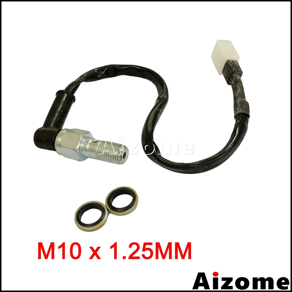 Bullone Banjo ZLLMY Titanio M10x1.25x25mm - Per Freni Nissin Moto Honda Kawasaki Yamaha Banjo Bolt M10x1.25 - Foto 9
