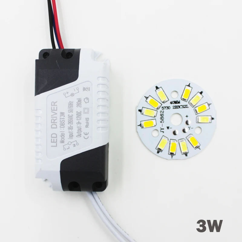 Светодиодный источник питания для потолочного светильника 3 Вт 18 SMD5730