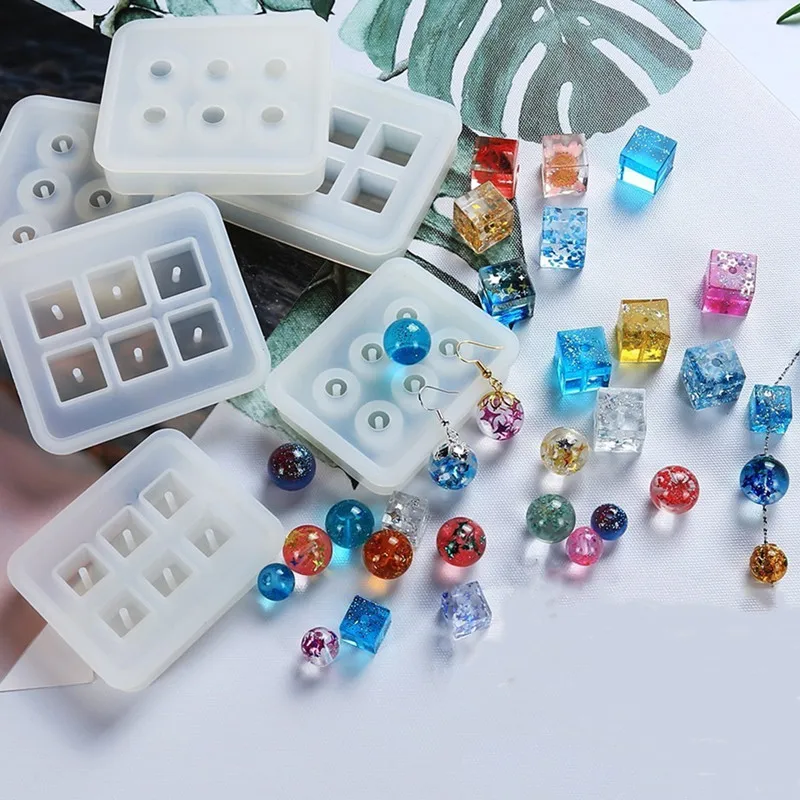 

Mirror Epoxy Mold DIY Epoxy Jewelry Mold Pendant Hanging Mould