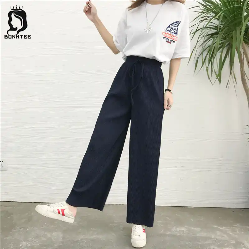 korean fashion loose pants