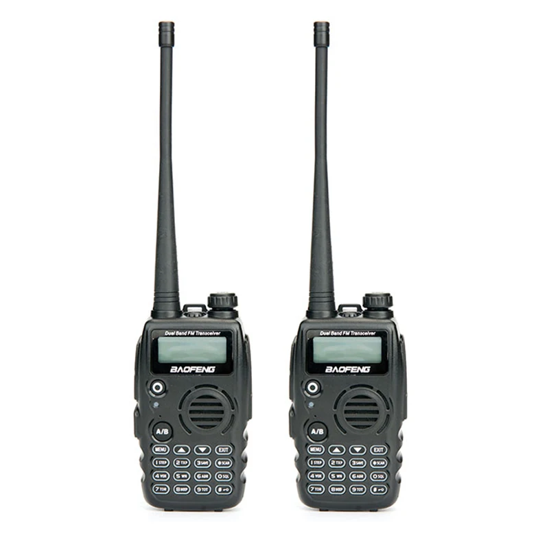 

2Pcs Baofeng A52 Dual Band Model VHF/UHF 136-174&400-520MHz Handheld Two Way Radio BF-A52 Transceiver walkie talkie