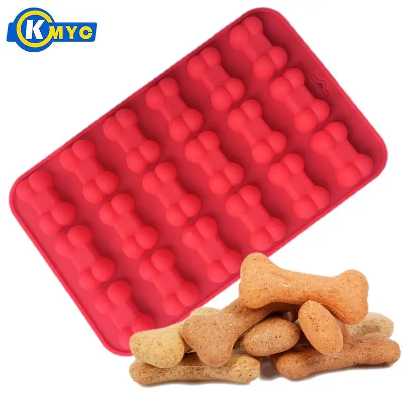 Buy KMYC 18 Cavity Dog Bone Biscuits Mold Silicone