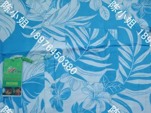 Хайнань гавайская рубашка Качественный хлопок шелк Удобная уникальная Повседневная рубашка супер мягкий 2XL 3XL