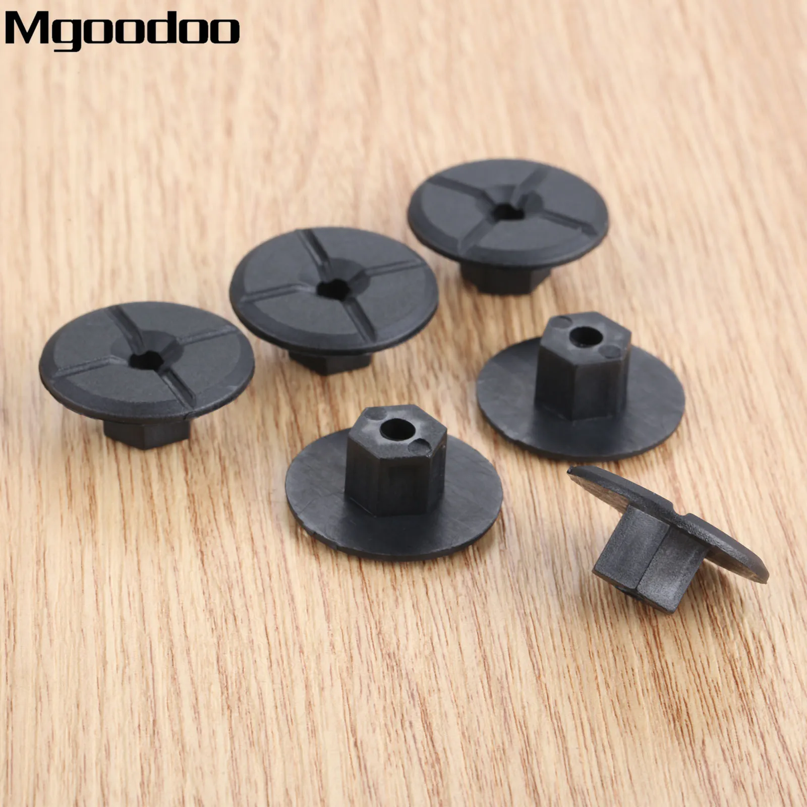 VW PLASTIC NUTS UNTHREADED ENGINE COVER UNDERTRAY SPLASHGUARDS CLIPS 20PCS AUDI