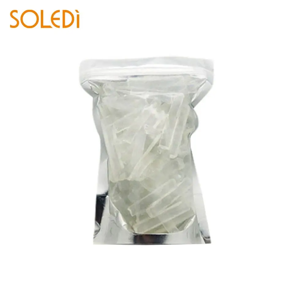 Прозрачное прозрачное мыло ручной работы база сырья 100 г ручное изготовление мыла основа для изготовления мыла Прямая - Цвет: Transparent