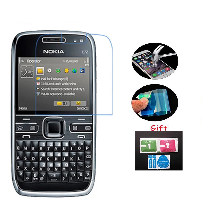 3x Защитная пленка для Nokia E72 мягкая Взрывозащищенная защитная телефона