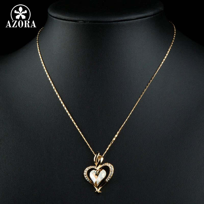 Цепочка с подвеской в виде сердца золотистого цвета|heart pendant necklace|necklace apendant necklace |