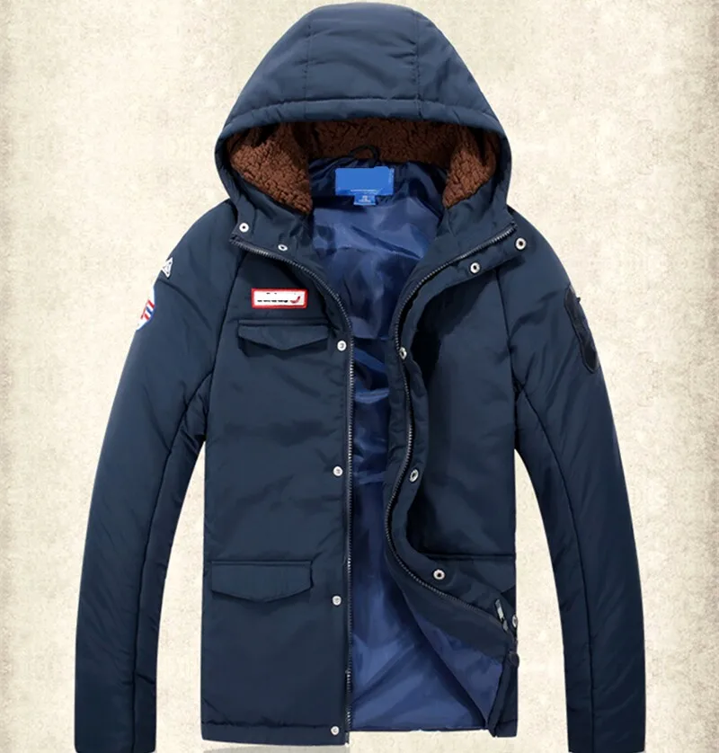 

Warmth Eco LD Winter Cotton-padded Clothesmen Hooded Casual Cultivate Ones Morality Men Cotton-padded Jacket Coat