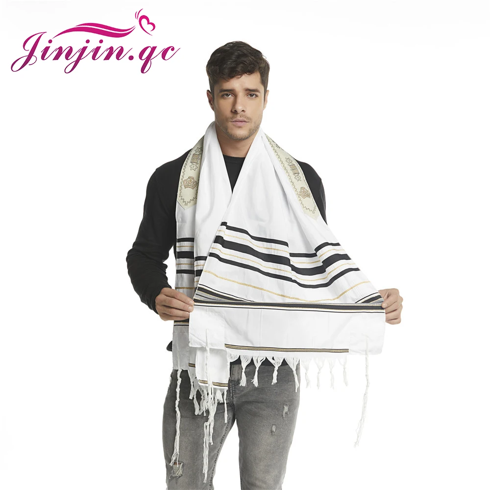 Jinjin. QC Шарф Для Мужчин 72x22 &quot(прибл.) Шейла и Сумка Комплект Молитвенные Шарфы И