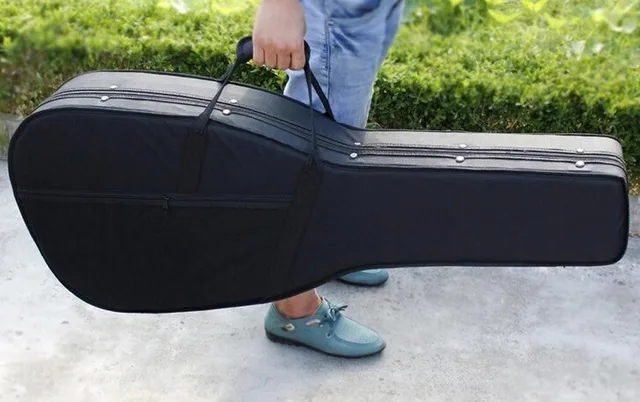 Best price at $102 Cheap 40' 41' Shoulder straps Thicken bubble box Acoustic / Classical Guitar Bag Guitar Parts Musical Instruments accessories