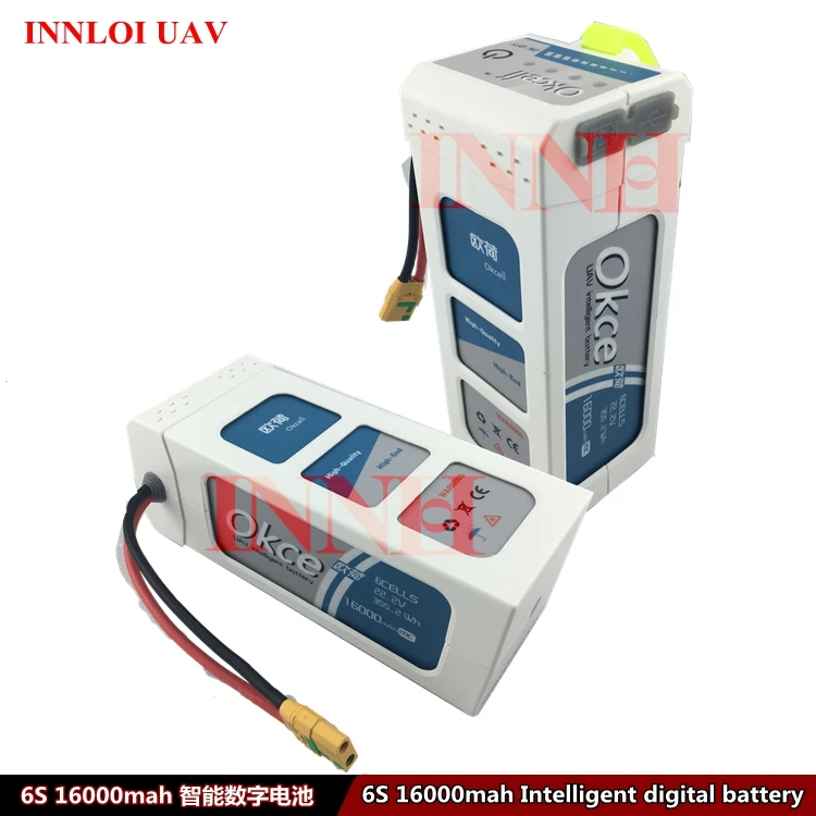 DIY 6S 16000mah интеллектуальный цифровой литий полимерный аккумулятор высокой