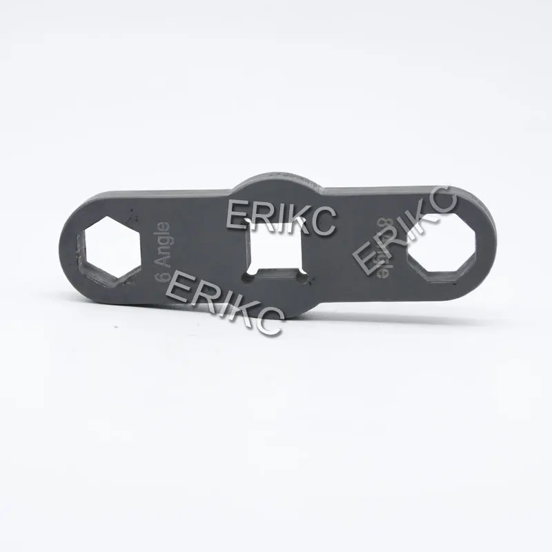 ERIKC 8 and 6 Angles Nozzle Nut Remove Tool E1023510 CR Fuel Injector Disassemble Removal Steel Nozzle Cap Tool for Bosch Piezo (2)