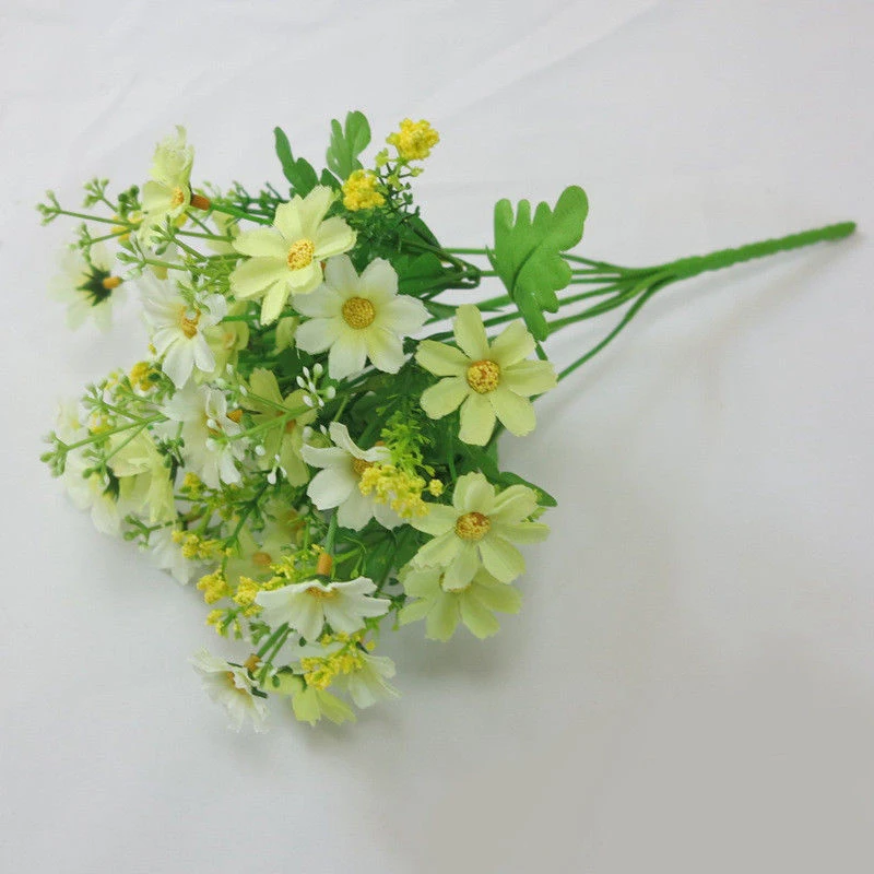 Mayitr Artificial Flowes A Bunch Chrysanthemum Beatiful Flowers For Wedding Home Decoration Party Supplies
