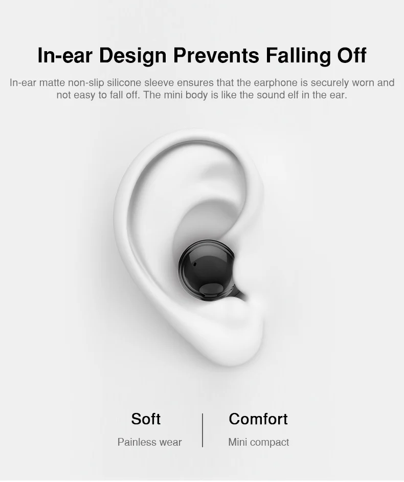 Portable Mini Bluetooth Earphones Headset V4.2 Wireless Earphone TWS Earbuds 700Mah Charging Box Case Bass Stereo Sound with Mic (4)