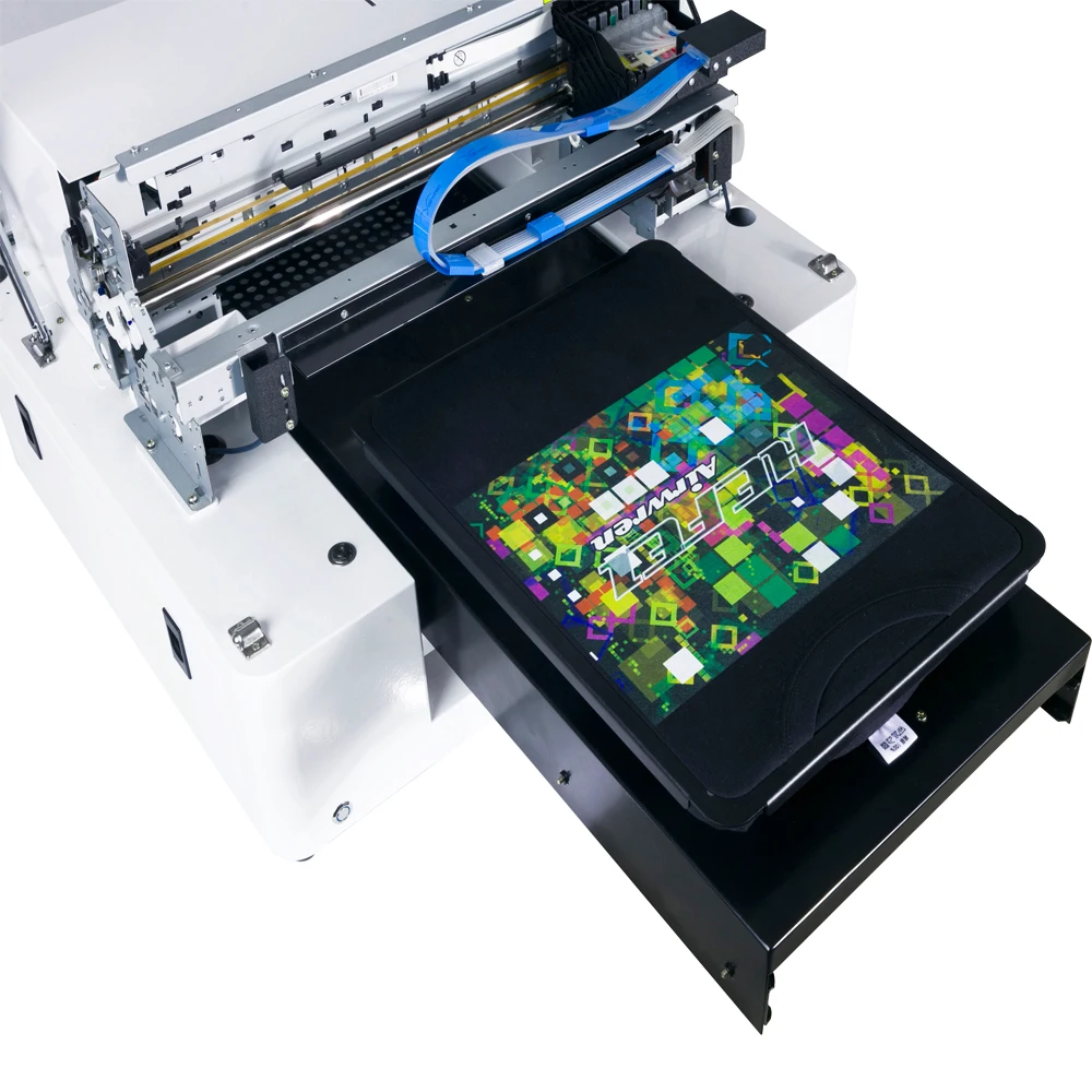 

Cheap T-shirt Printer with A3 Size DTG Direct to Garment Flatbed Printing Machine with Free RIP Software