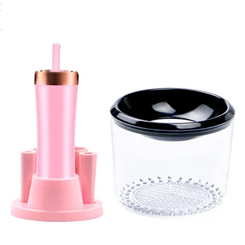 

Electric Makeup Brush Sterilizer & cleaning tool Vibrating Scrubber USB Charging Professional Cosmetic Brush Dryer Cleaning Tool