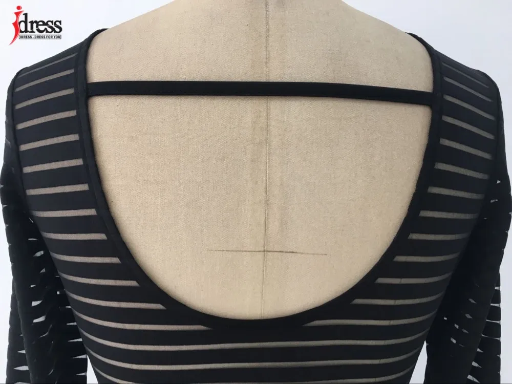 IDress 2016 New Women Sexy Bodysuit Pink White Black Long Sleeve Bodysuit Sheer Mesh Lace Bodysuit for Women Rompers Bodycon Jumpsuit (5)