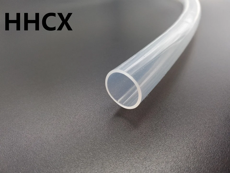 1 метр пищевой прозрачный силиконовый резиновый шланг внешний диаметр 12 мм x 14 мм Гибкая силикагелевая трубка 12x14 мм
