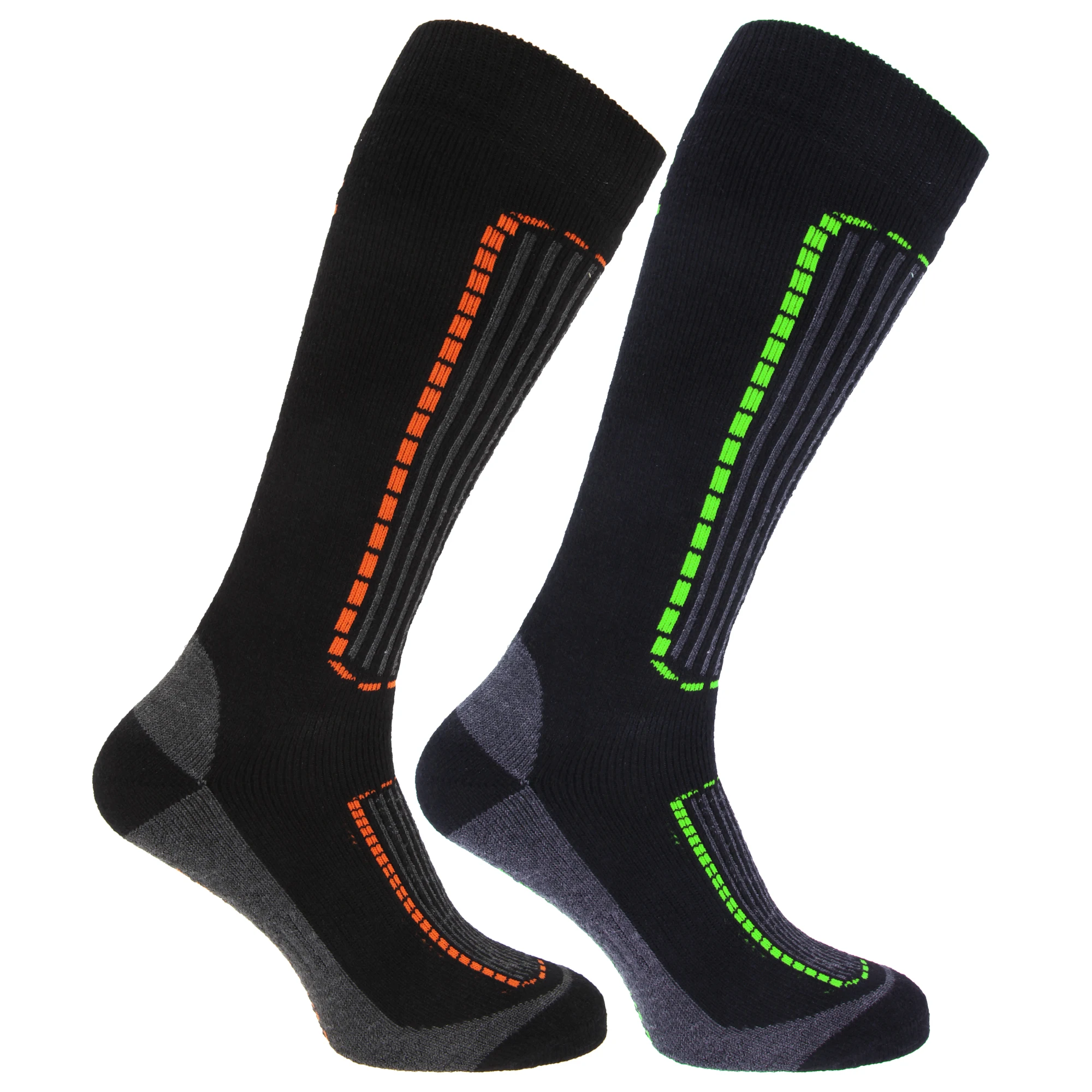 FLOSO Mens Ski Socks (Pack Of 2)in Men's Socks from Underwear