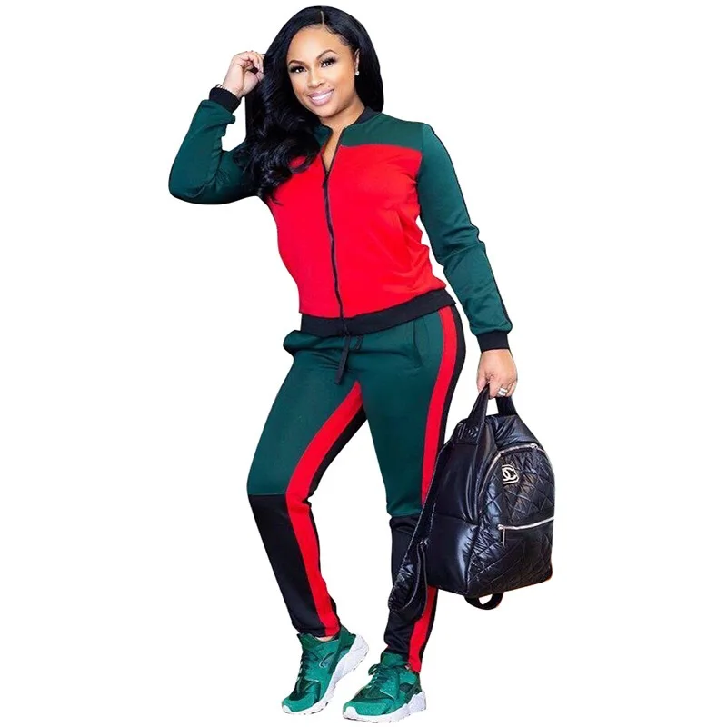 

Autumn 2018 casual tracksuit women pants set two piece women set 2 piece outfits for women sets clothes