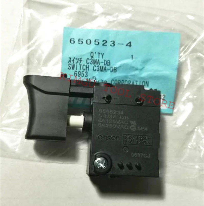 Переключатель оригинальной части 650523-4 для MAKITA 6953 TW0250 TW0200 C3MA-DB 6505234 | Инструменты