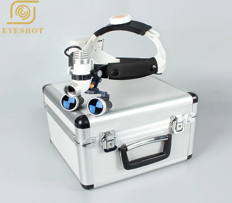 Medical Headlamp High Brightness Headband Binocular Medical Surgical Dental Loupes with Led Headlight-g (3)