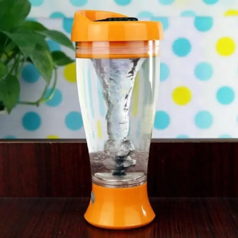 

5 Colors Electric Whey Protein Powder Shaker Blender Water Bottle Automatic Movement Fruit Infuser Bottle 400ml BPA free