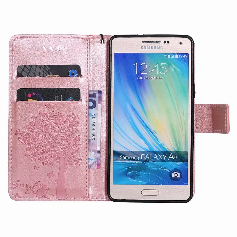 Кошелек для Coque samsung Galaxy A5 чехол откидная крышка кожаный чехол для телефона samsung A5 чехол для samsung Galaxy A5 чехол A 5