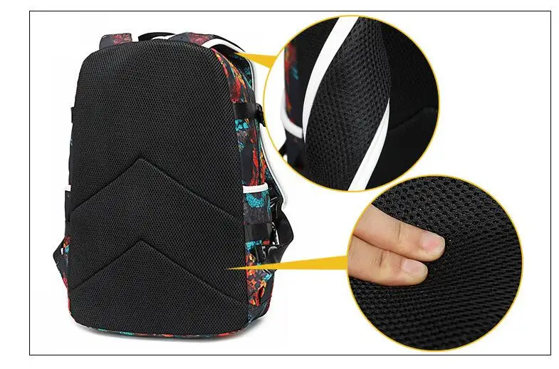 laptop Mochila Homens sacos de Viagem USB