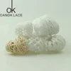 Cinta de encaje fino de 30 yardas, Color macarrón, adorno de encaje de algodón, decoración de boda, tela de encaje para álbum de recortes, dentelle de 1 CM con dientes de perro ► Foto 2/2