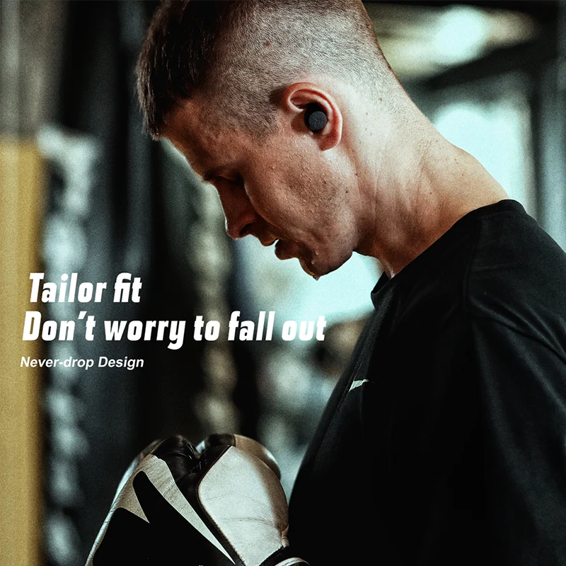 HAVIT TWS Bluetooth Earphone Wireless Sport Earphone IPX6 Touch Screen Panel Earbuds With Microphon