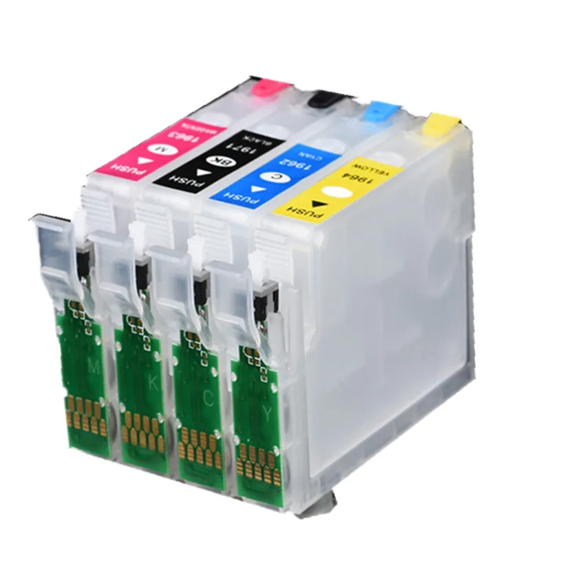 Заправляемый картридж для чернил T1971-T192 EPSON XP201 XP211 XP204 XP401 XP411 XP214 XP101 | Компьютеры и