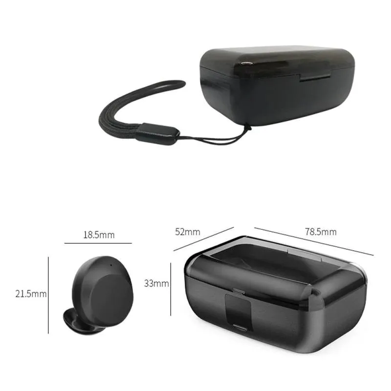 TWS Bluetooth наушники IPX8 водонепроницаемые с сенсорным управлением беспроводные 3000