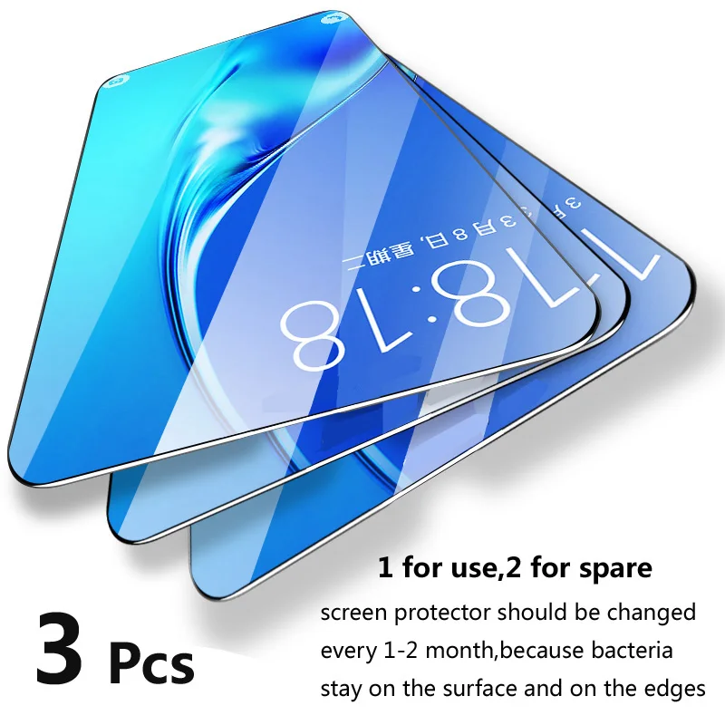 3Pcs Tempered Glass For Huawei Mate 9 Screen Protector Guard Protective Film On For Huawei Mate 9 Mate9 Glass Shield