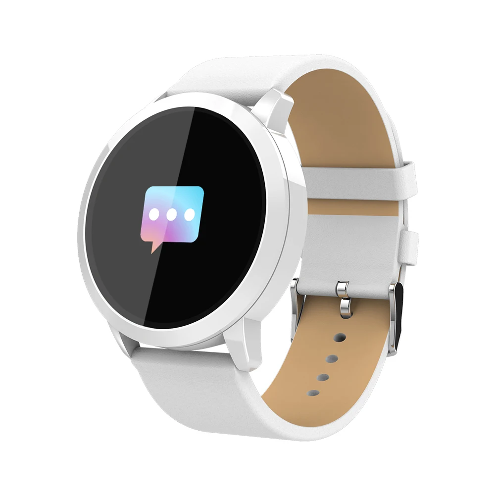 Newwear Q8 OLED Bluetooth Smart Watch Stainless Steel Waterproof Wearable Device Smartwatch Wristwatch Men Women Fitness Tracker