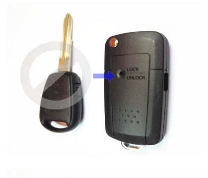 Боковой 1 кнопочный раскладной чехол с дистанционным управлением для Hyundai Accent FOB