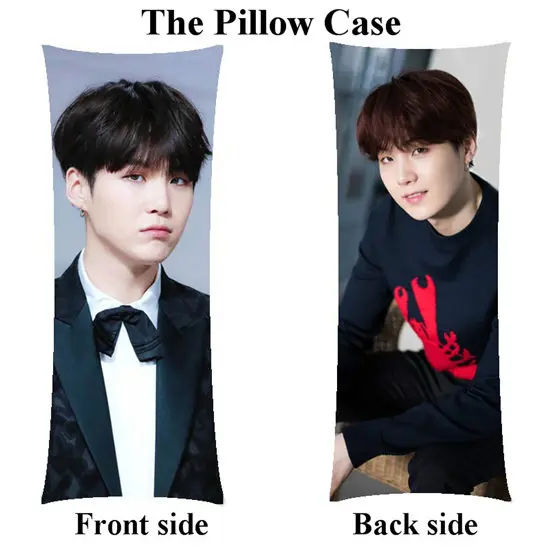 Boyfriend Bangtan Boys SUGA Only наволочка на заказ - Цвет: Pillowcase