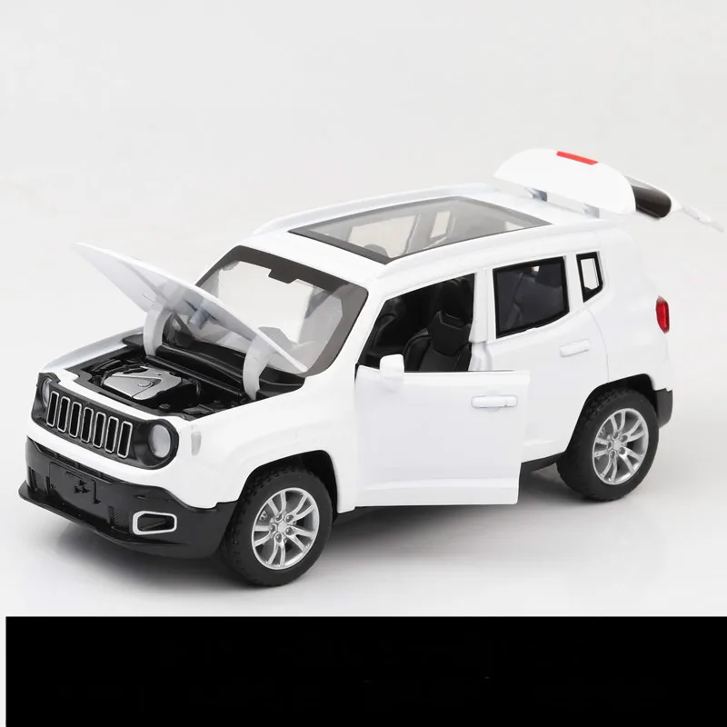 Для Jeep Freedom Man модель автомобиля из сплава 1:32 Speelgoed Autos De Juguete звуковой светильник