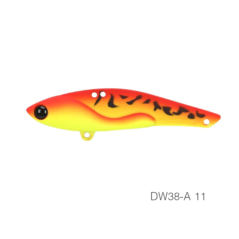 TSURINOYA для рыбалки приманки DW38-A 70 мм 18 г блесна металлическая искусственные приманки на дальние расстояния окуня, приманка с тройным крючком 13 Цветов - Цвет: DW38-A-11