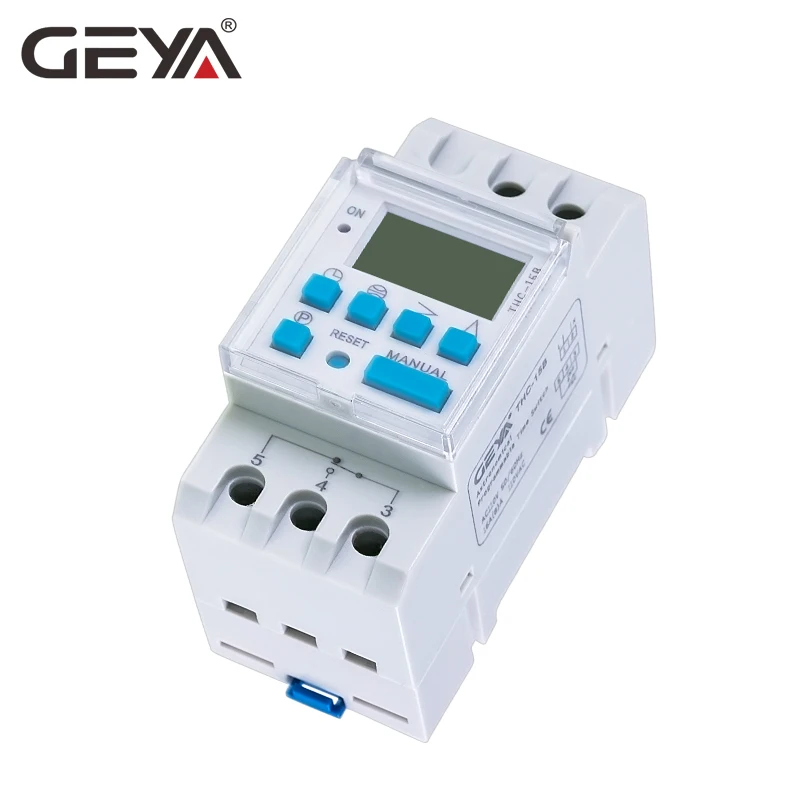 

Free Shipping GEYA Astronomical Timer Switch LCD Display 16A 20A 30A Timing Control Latitude Switch 110V 220V Astronomic Switch