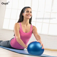 25cm йога мяч для спорта фитнес-гимнастика мяч упражнения пилатес шарик тренировки Балансирующий мяч матовая поверхность взрыв устойчивы