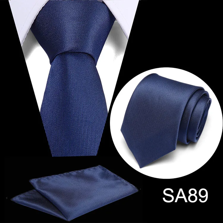 Дизайнерские галстуки для мужчин 50 стилей синий Мода Галстуки с узором Hanky s Набор для свадебной вечеринки галстук набор для свадебной вечеринки