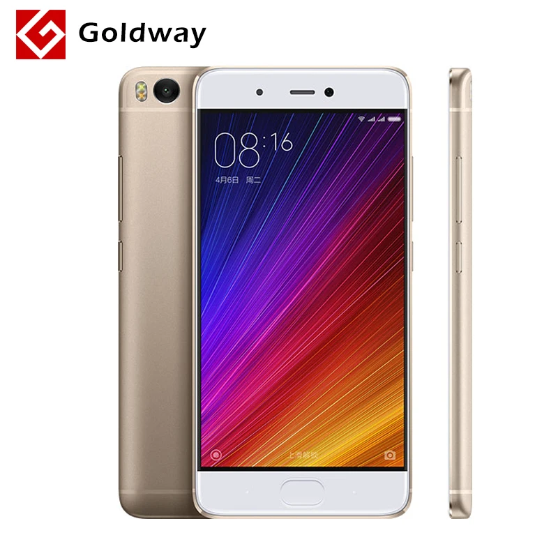 Original Xiaomi Mi5s Mi 5S Mobile Phone 3GB RAM 64GB ROM Snapdragon 821 Quad Core 5.15&quotInch 1920x1080P Fingerprint ID MIUI 8 | Мобильные