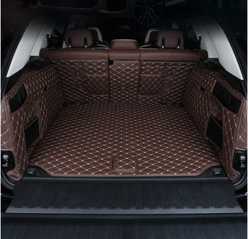 

fiber leather car trunk mat for bmw x5 2019 2020 2021 G05 car accessories
