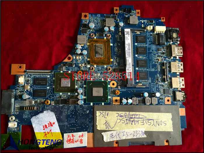 original FOR Sony VAIO SVF14 Series Motherboard A1946132A DA0GD5MB8E0 P/N:31QD5MB0300 100% Work Perfect