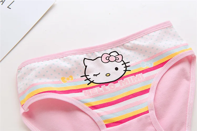 new fashion child underwear kids panties girls' briefs female lovely cartoon panties children clothing baby 1pcs