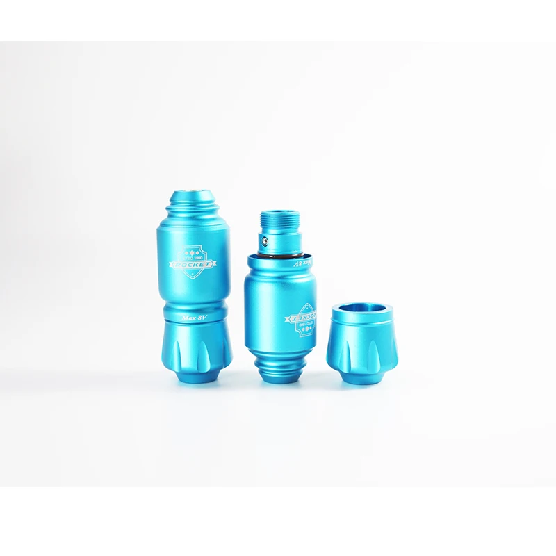 Qink Rocket Мини Короткая тату ручка Mabuchi Motor Pro картридж машинный пистолет алюминиевый