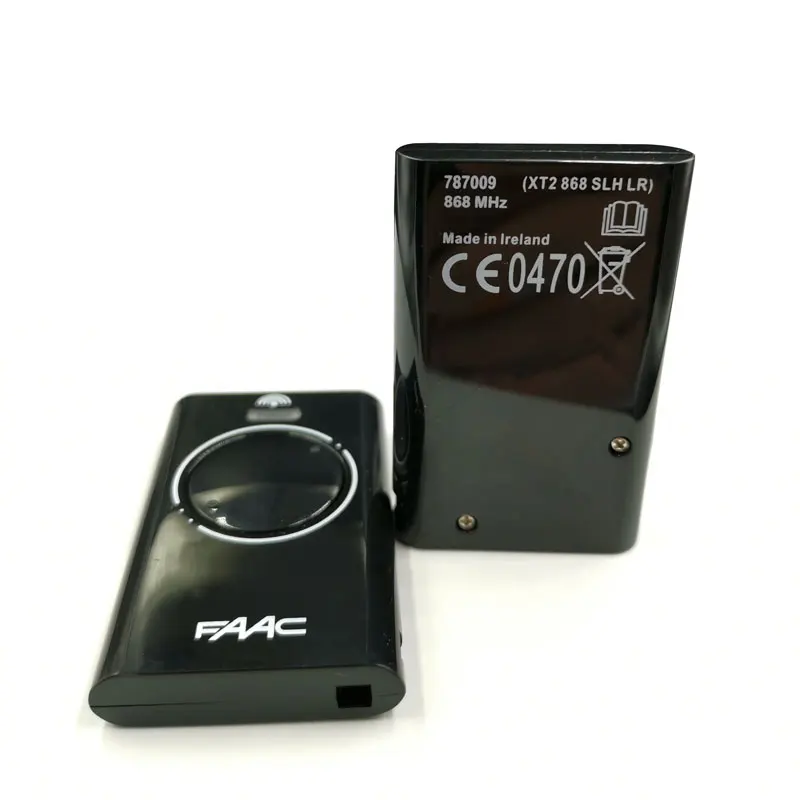 

New For FAAC XT2 868 SLH LR (XT2 868 SLH) remote control, white 868,35MHz Rolling code ,Not 433.92MHz