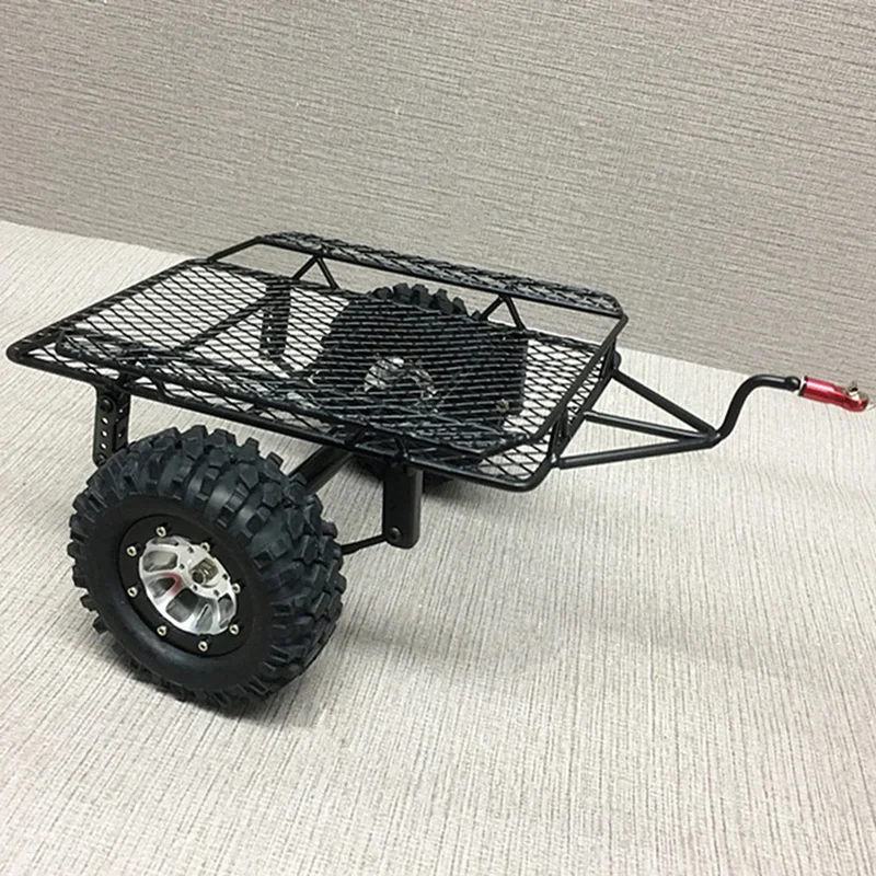 Металлический прицеп ведро Rc автомобиль Прицеп Diy для Trx4 Trx-4 1/10 D90 Scx10 Cc01 Diy