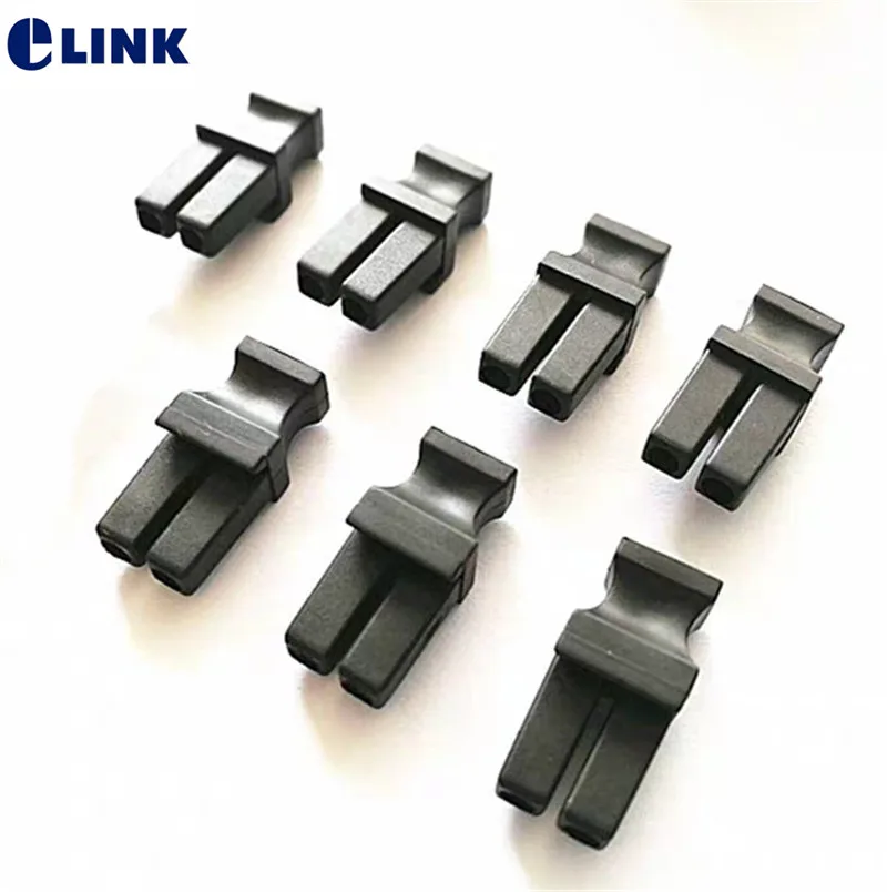 dual LC dust cap for SFP optical module DX protective cover for SFP transceiver HG type soft silicone free shipping ELINK 100pcs
